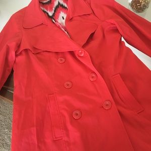 Vertigo Womens Red Winter Coat